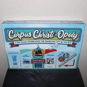 3/$88❤️CORPUS CHRISTI OPOLY board game Late For The Sky Monopoly-style